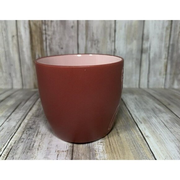 prima design Lady Print Marroon And Pink mugs - Picture 3 of 8